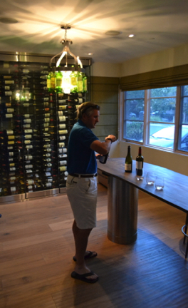 Wine Bar in use. Wine Bar in use.